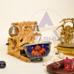 Kalakari Ayodhya Ram with Shankh and Mayur-naad